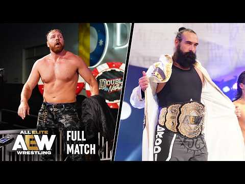 FULL MATCH: Jon Moxley vs Mr. Brodie Lee \u002D AEW World Championship | AEW Double or Nothing 2020