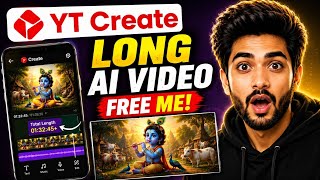 🔥 YT Create Se Long AI Video Kaise Banaye? 😱 Complete Tutorial 2026