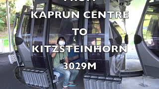 NEW 3K K-ONNECTION - KAPRUN CENTRE straight away to KITZSTEINHORN 3029M