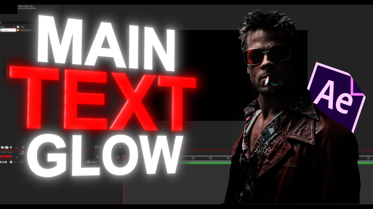 Smooth Text Glow Tutorial | After Effects Guide - YouTube
