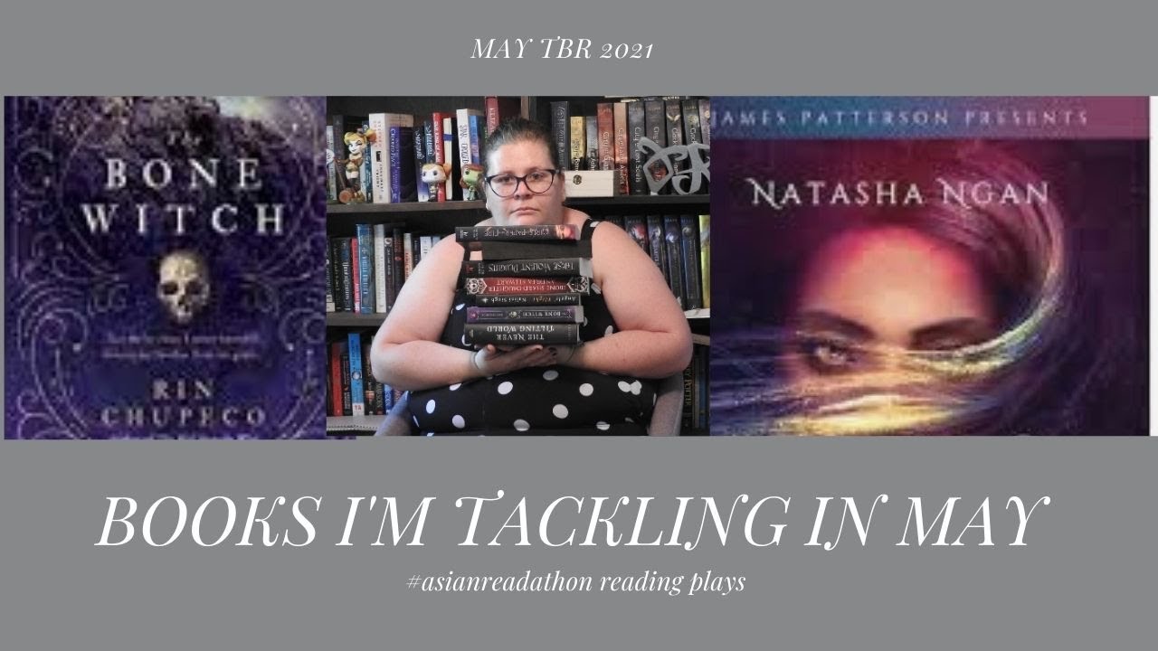 my reading plans for may: Asian Readathon TBR 2021