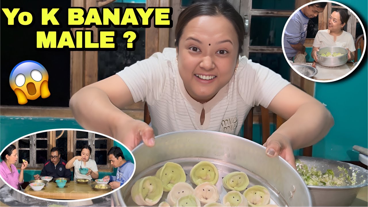 Yo K Banaye Maile ?? 😱 Family Ko Esto Reaction ayo 😰🥟 