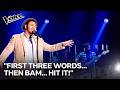 He Didn't Even Wait for the Chorus! | Best Blind Auditions