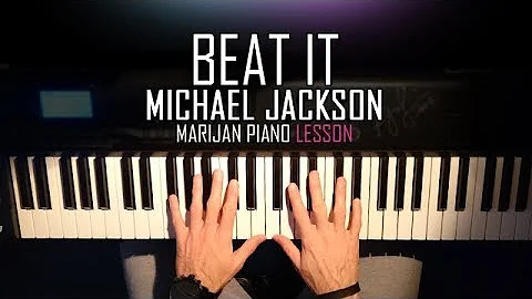 How To Play: Michael Jackson - Beat It | Piano Tutorial Lesson + Sheets