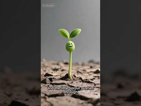 The flood washed everything away. But it couldn’t destroy this one tiny thing. Watch till the end. 🌱