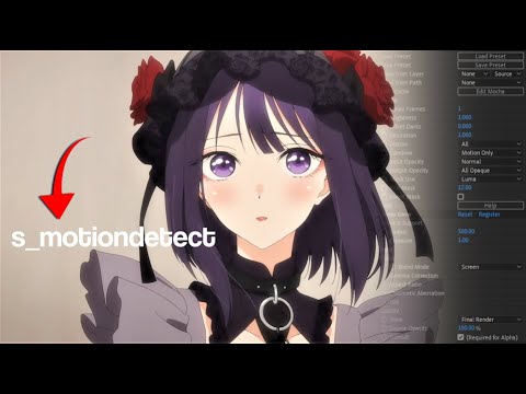 S_Motiondetect After effects tutorial
