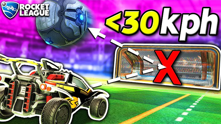 Rocket League, but only VERY SLOW goals can go in