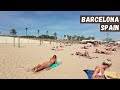 Hot Day In Barcelona Beach Spain Amazing Bogatell Beach Walk 4K Hot Day In Barcelona Beach Spain Amazing Bogatell Beach Walk 4K
