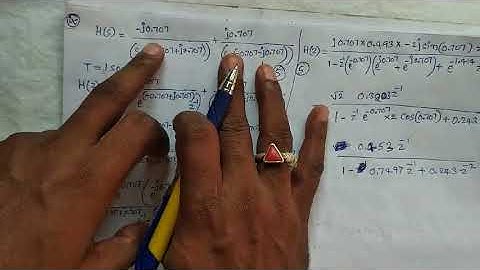 DSP(ECE/EEE)-PROBLEM ON IMPULSE INVARIANT METHOD PART1