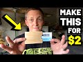 $2 BUSINESS CARD HOLDER! Easy DIY build--Make a Wooden Business Card Holder In 20 Minutes!)
