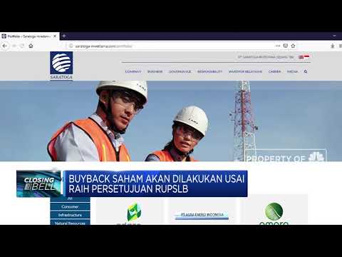 Saratoga Buyback Saham Senilai Rp 120 M