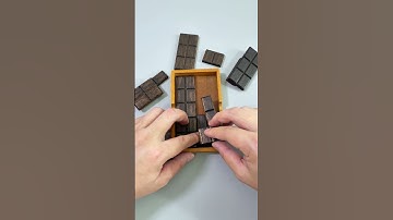 Can you fit 7 chocolates into the box?#Puzzles #IQ #iqtest