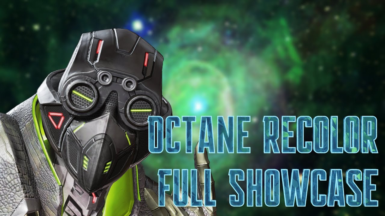 NEW OCTANE SKIN FULL SHOWCASE New Arachnoid Rush Recolor Apex Maxresdefault