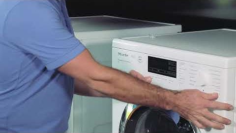 Miele | How To Access Programming Mode