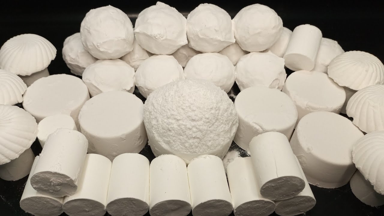 1 Hour of White Baking Soda Crushing ASMR | Satisfying Sounds for Relaxation