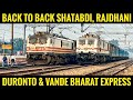 [14 in 1] Back to back Shatabdi, Rajdhani, Duronto, T18 at Sahibabad | New Delhi Ghaziabad section