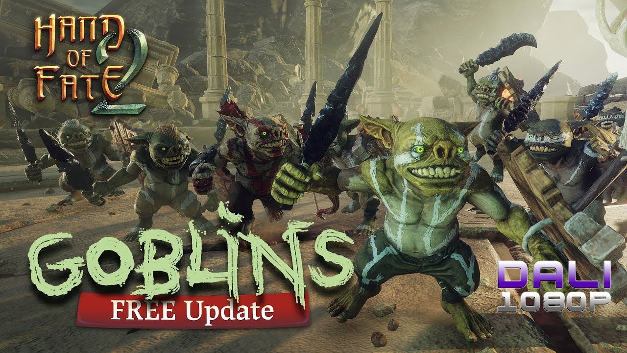 First Look Hand Of Fate 2 Goblin Faction Free Update Youtube