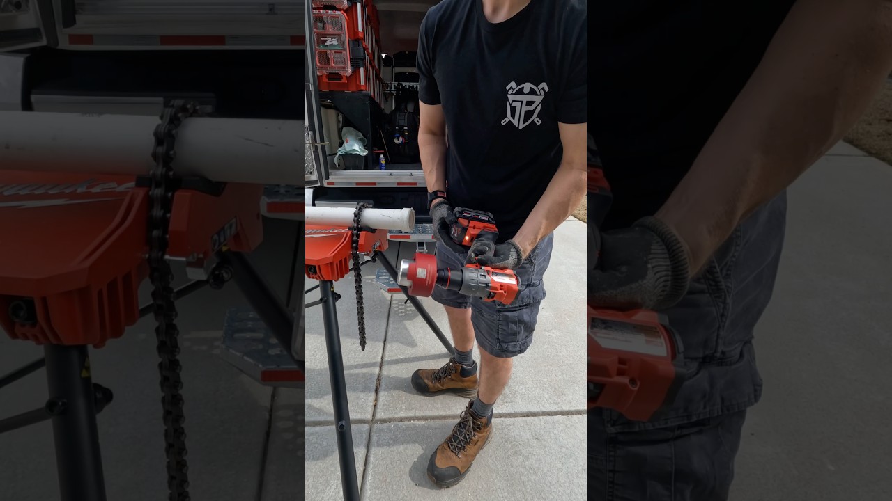 PVC Hub Remover Set from @PinellTools 💦 #plumbing #plumber #asmr #diy