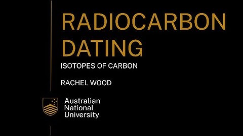 Isotopes of carbon for year 11 and 12 Earth and Environmental Science students
