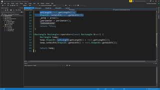 C++ Classes: A derived rectangle class part 2