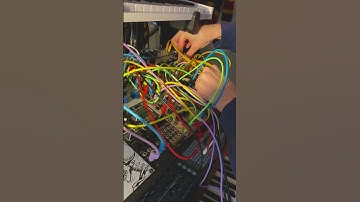 snow through modular synth #sounddesign #synthesizer #ambient #sampler #eurorack #modularsynth