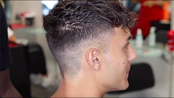 Come accorciare i capelli uomo forbici?