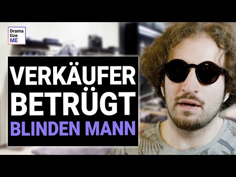 Video: Wenn ein Blinder seinen Gehstock einzieht und von der Kreuzung wegtritt?