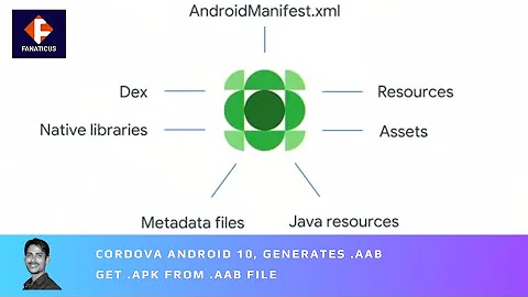 Android app bundle vs apk. How to get APK after Cordova 10 release.