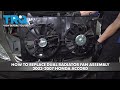 How to Replace Dual Radiator  Condenser Fan Assembly 2003-2007 Honda Accord