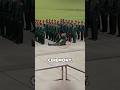 Soldier Faints During Army Parade