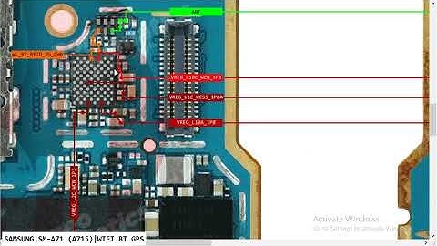 Samsung A71 SM A715 WiFi Bluetoth Hotspot NOT Open Problem Hardware Solution