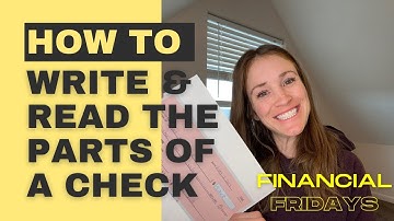 How to Write a Check & Find Your Routing & Account Number on Your Check!