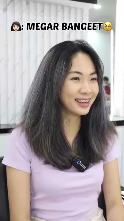 rambut ngembang megar ? ini solusi nya  || kang rambut #shorts #haircolour #video