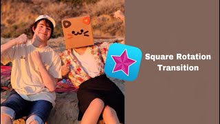 Video Star Square Rotation Transition