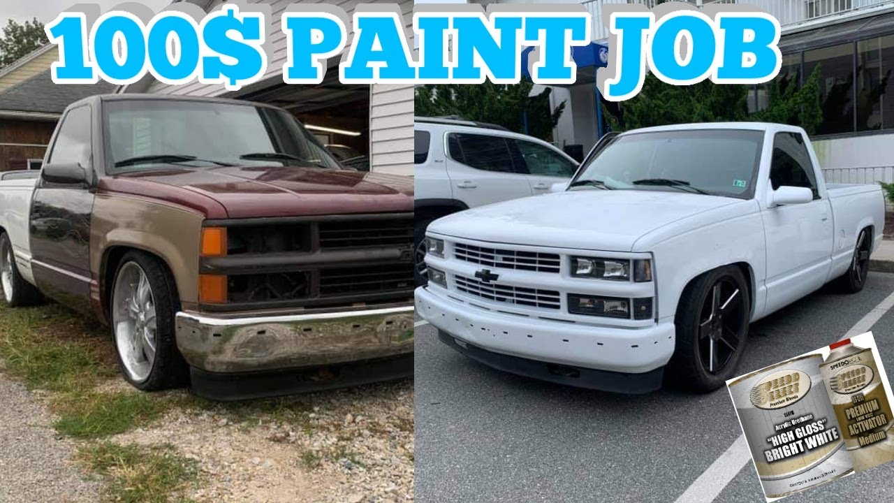 100 PAINT JOB! YouTube