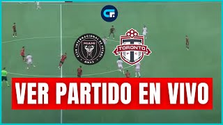 🚨INTER MIAMI vs TORONTO FC en VIVO 🏆 MESSI TITULAR en la MLS