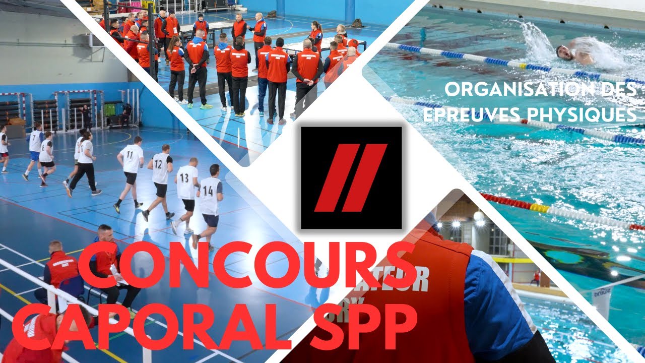 [CONCOURS CAPORAL SPP - ÉPREUVES SPORTIVES 🧑‍🚒]