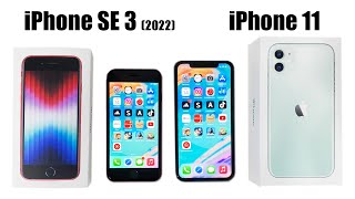 iPhone SE 3 2022 vs iPhone 11 SPEED TEST