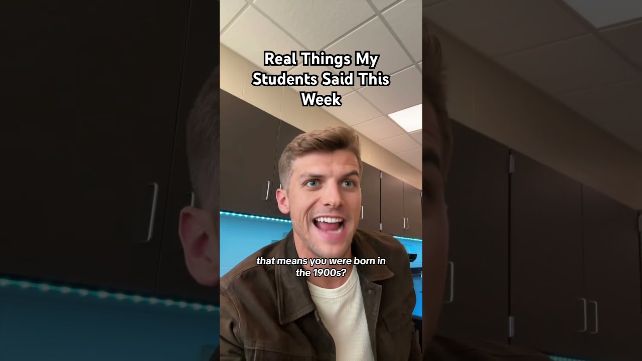 Real Things My Students Said To Me This Week Teacherlife Teacher Teachersofyoutube