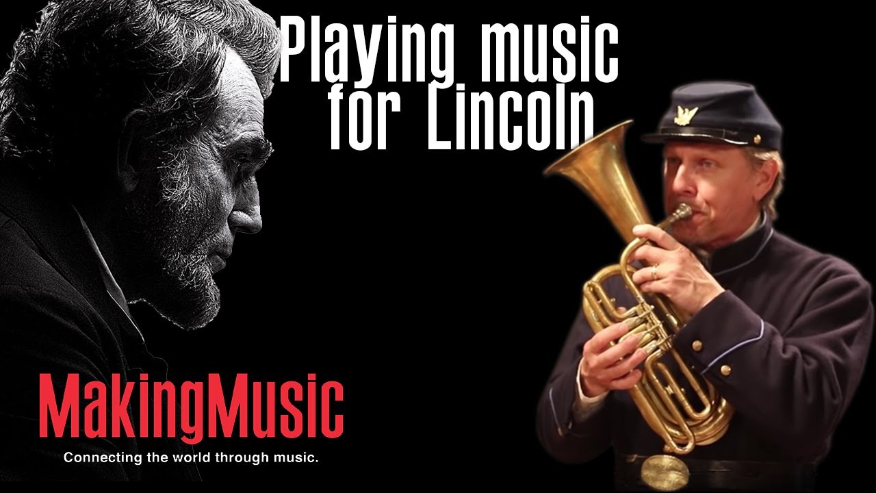 Trumpeter/hornist Jeff Stockham talks about playing historic instruments & his work in "Lincoln"