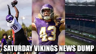 Minnesota Vikings News Dump (9.27.2025) | Vikes in Dublin, No AVG, The Croker is Ready