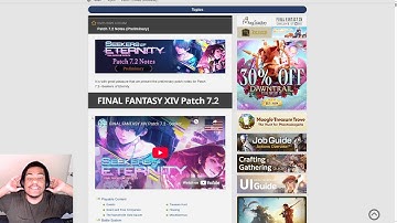 Patch 7.2 Preliminary Notes Reading! (Final Fantasy XIV)