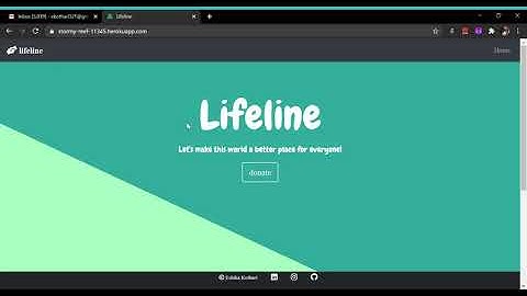 Lifeline - A simple donation website, illustration of patym payment gateway integration using nodejs