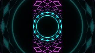 Creative Trended Colored Abstract Neon Background Vj Loop