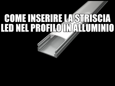 Video: Profili Angolari Per Strisce LED: Profili In Alluminio E Plastica Per Apparecchi LED. Come Collegare Un Profilo Triangolare Per Una Striscia Di Diodi?