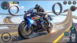 GT BIKE RACING MASTER 2026 - EXTREME MEGA RAMP MOTORCYCLE STUNTS | ANDROID GAMEPLAY screenshot 4