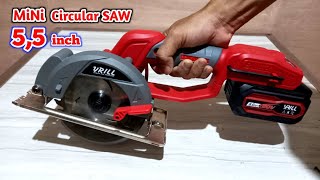 VRILL MINI CIRCULAR SAW 5,5inch VBC220SE BRUSHLESS