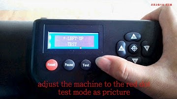 Adjust machine
