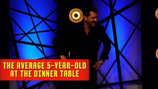 The Average 5-Year-Old At The Dinner Table | Ron Pearson Comedy Net Worth
