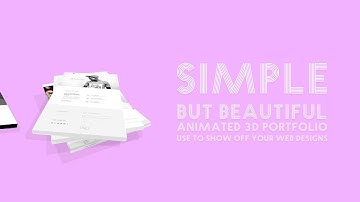 3D Website Presentation| VideoHive Templates | After Effects Project Files